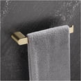 thumbnail image 4 of JERFIT 5-Piece Brushed Gold Bathroom Hardware Set, Premium Stainless Steel Towel Bar, Robe Hook, Toilet Paper Holder & Towel Ring, Modern Bathroom Accessories Set, 4 of 8