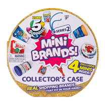 ZURU 5 Surprise Mini Brands! Series 2 Collector Case [Includes 4 Minis!]