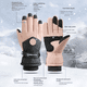 thumbnail image 2 of Guantes de esquí de otoño e invierno para hombres y mujeres, guantes de terciopelo gruesos y cálidos para deportes de equitación, resistentes al viento y al agua, 2 of 5