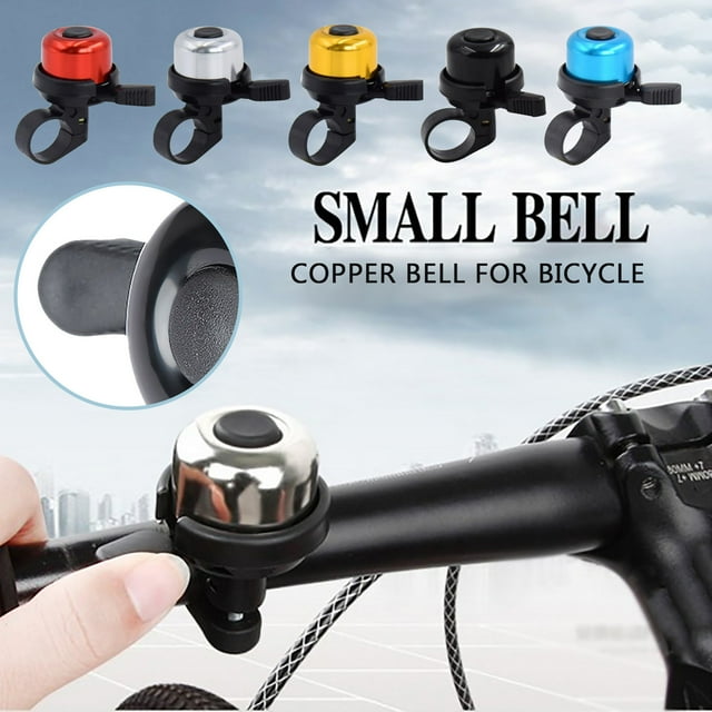 pstuiky Bike Bell Aluminum Alloy Loud Ringing Universal Fit 1-Pack Mountain Road Bicycle Safety Accessory