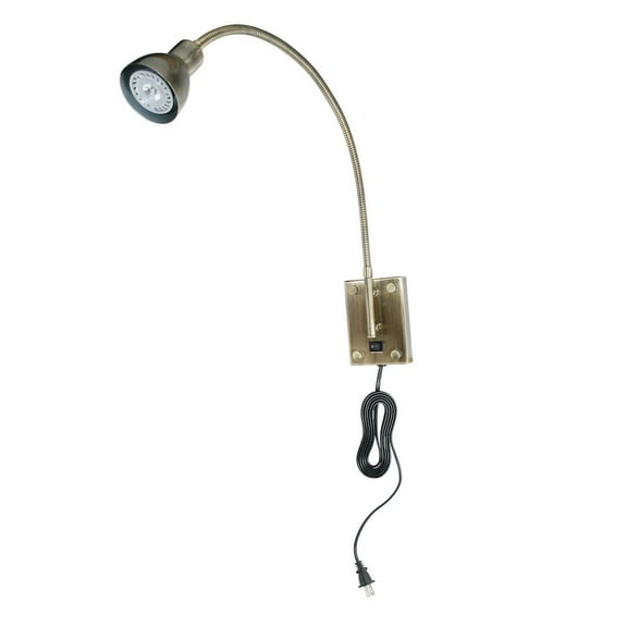 Cal Lighting 120V,3W 4000K Led Gooseneck Light