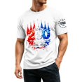 thumbnail image 4 of Trgacdwlo 1776-2026 USA 250th Anniversary Shirt USA Flag Mens 4th of July Shirt Short Sleeve 250 Years America Flag Tops, 4 of 6