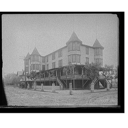 Historic Print, [Edgeton Inn, Wildwood, N.J.], 18" x 24"