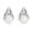 A, variant on Pearl Dangle Earrings for Women Gold Plated Faux Pearl and Cubic Zirconia Fish Hook Dangly Earrings for Bridesmaid Bride Gifts