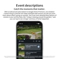 thumbnail image 4 of onn Outdoor Camera Plug-In, 1080p HDR Video, with Google Home and Gemini – Search Video History, Event Descriptions, 4 of 17