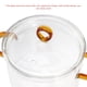 thumbnail image 4 of Olla de vidrio para cocina, utensilios de cocina, olla para cocinar sopa con tapa, olla para estofado casera, 4 of 5