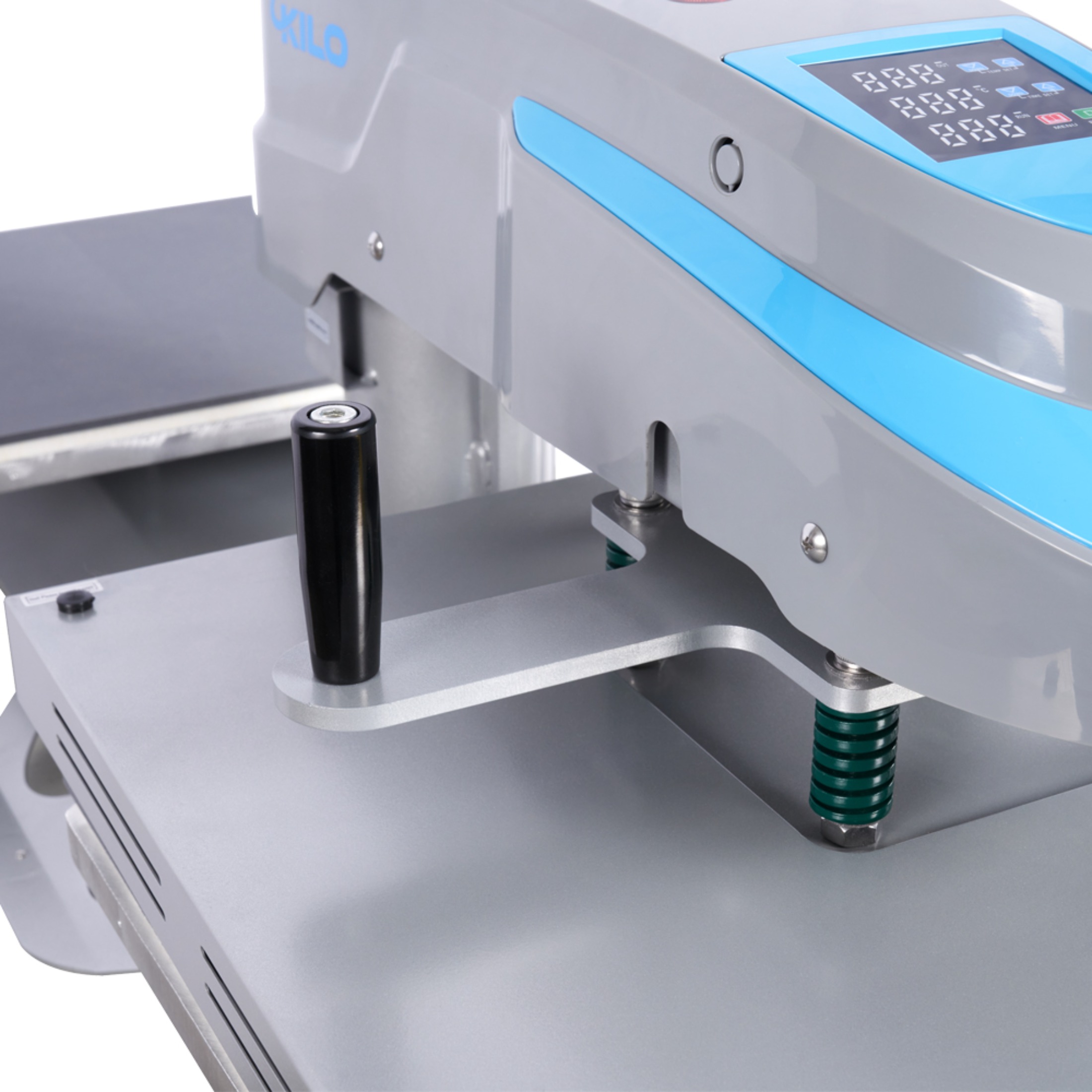Heat Press Machine, Pneumatic Dual Platen Swing Away Heat Press 16x20