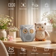 thumbnail image 2 of VividEye 2K Owl-Shaped Pet Camera Indoor, Night Vision with 120° Wide Angle, Two-Way Audio Indoor Mini Surveillance Camera with Speaker, Motion Detection Alerts, Dual-Band 5G/2.4G, 2 of 9