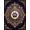 Purple, Pattern 15, variant on ODIKA 4'x6' Machine Washable Non-Slip Area Rug, Gothic Burgundy High Traffic Rug, Red, 1286832