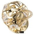 thumbnail image 5 of Matashi 24k Goldplated Spinning Globe Table Top Made with Genuine  Crystals, 5 of 5