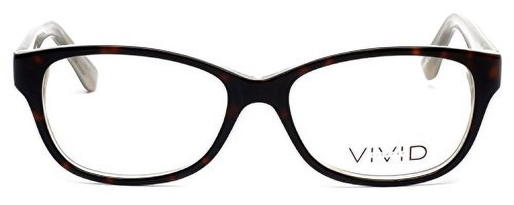 Calabria Splash 61 Designer Reading Glasses in Demi-Brown +1.50