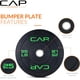 thumbnail image 3 of Set de discos de peso CAP Barbell de 160 lb con rack de almacenamiento, 3 of 8
