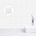 thumbnail image 4 of 1 Sheet Of Self Adhesive Backsplash Peel And Stick Tile Backsplash Wall Tiles For Bathroom Peel And Stick White Tile Backsplash Peel And Stick For Kitchen Wall, 4 of 9