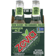 thumbnail image 2 of Zevia Zero Calorie Soda - Ginger Ale, 12 Ounce Glass Bottle, 4 Count, 2 of 9