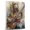 Afghan Hound, variant on Keeshond Dog Stretched Canvas Size 8x12 – Bass Guitar Theme Dog Art for Wall, Keeshond Dog Playing Bass Guitar Wall Art, Dog Lover Canvas Decor