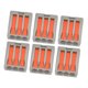 thumbnail image 2 of Conector De Cable De 3 Puertos, Cables Compactos Terminal De Conexión Rápida Bronce + PC Resistencia Al Envejecimiento Retardante De Llama 32A Prevención De Descargas ANGGREK Otros, 2 of 8
