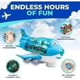 thumbnail image 3 of Toysery Airplane Toys for Kids, Toddler toy airplanes for boys with Lights and Sounds - Flying airplane toy | aeroplane toys for boys, 3 of 8