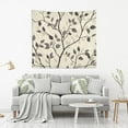 thumbnail image 2 of Yayeee Tapestry Wall Hanging for Bedroom 80" x 60" Living Room Home Wall Art Decor, Leaves Pattern, 2 of 7