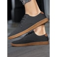thumbnail image 1 of Mens Fashion Sneakers Casual Shoes Minimalist Oxfords Slip On Flat Shoes Workout Breathable Loafers Business Dress Shoes, 1 of 4