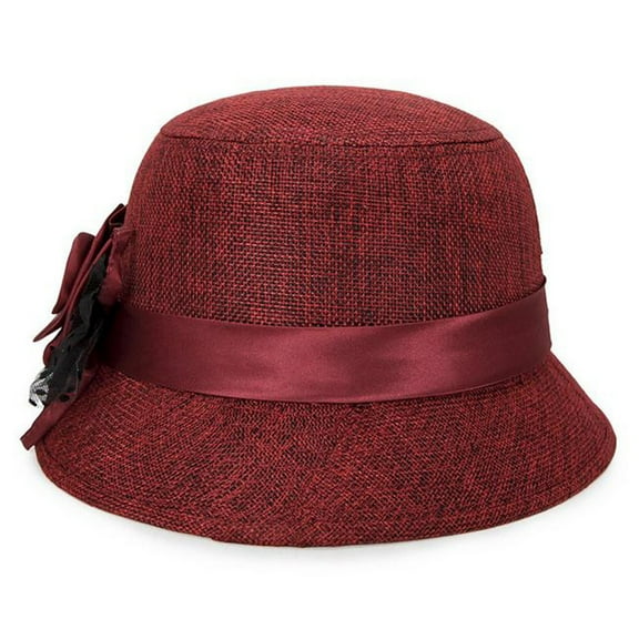 Clearance under $5 JINMGG Womens Plus Size Clearance $5 Women's Spring and Summer New Fashion Linen Sunshade Hat Ladies Sun Hat