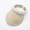 Beige, variant on Womens Visor Hat Pearl Headband Baseball Cap Woven Hollow Sunhat Sunscreen Sunshade Adjustable Outdoor Sport Cap