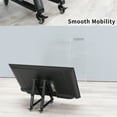 thumbnail image 5 of VIVO Low Height Mobile TV Stand for 32 to 65 inch Flat Curved Screen TV, 5 of 8
