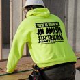 thumbnail image 2 of Amish Electrician - Safety Yellow Hi Vis Hoodie, 2 of 2