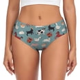 thumbnail image 1 of Balery Farm Animals 1 Ropa Interior de Algodón para Mujer con Dibujo – Braguitas Cómodas y Elásticas, Estilo Clásico-4X-Large, 1 of 6