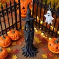thumbnail image 5 of Crackr Witch Statue Resin Figurine - Dark Fantasy Barrl Gothic Home Decor Collectible for Halloween Holiday Party Supplies & Spooky Seasonal Display, 5 of 6