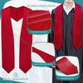 thumbnail image 5 of Endea Graduation Red Graduation Stole, 5 of 6