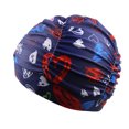 thumbnail image 1 of Gorro de natación grande para mujeres y hombres, gorro de natación de diseño especial para cabello rizado muy largo y grueso, tejido de trenzas de silicona, mantiene tu cabello seco(Fondo de, 1 of 5
