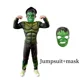 thumbnail image 4 of Disfraz de Hulk para niño, disfraz de superhéroe Hulk, disfraz de Cosplay, capa, máscara, guantes, traje para fiesta de carnaval de Halloween, disfraz para bebé niño, 4 of 4
