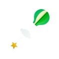 thumbnail image 2 of Youkk 4x Add Whimsical Charm To Event With 3D Paper Hot Air Balloons Reliable Wide Application Easy type 2, 2 of 6