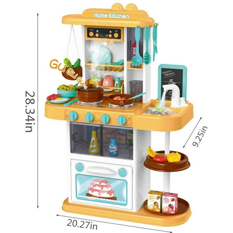 Mini Kitchen Set With Real Ice Spray Appliance - The Perfect Gift For Kids!  - Temu