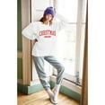 thumbnail image 6 of DEXIO Christmas Vibes Oversize Sweatshirt Women Merry Christmas Shirt Xmas Long Sleeve Shirt Winter Holiday Sweatshirts, 6 of 7