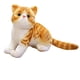 thumbnail image 1 of Gatos de colección de muñecas de animales linda figura adorable peluche animal gato juguete para niñas niños adultos, 1 of 8