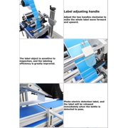 Automatic Desktop Conveyor Table Plane Labeling Machine Bottle Label Maker Labeler Applicator 110V 25-50PCS/min