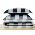 thumbnail image 4 of Truly Soft Everyday Buffalo Plaid Black Full/Queen Comforter Set, 4 of 4
