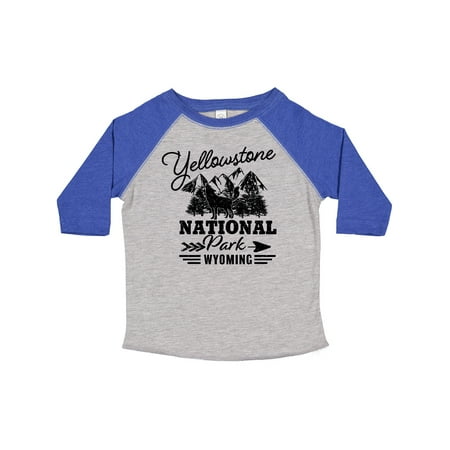 

Inktastic Wyoming Yellowstone National Park Gift Toddler Boy or Toddler Girl T-Shirt