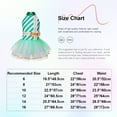 thumbnail image 5 of DPOIS Kids Girls Xmas Sleeveless Striped Ballet Tutu Dress Dancewear Christmas Party Candy Cane Costume Black 10, 5 of 5