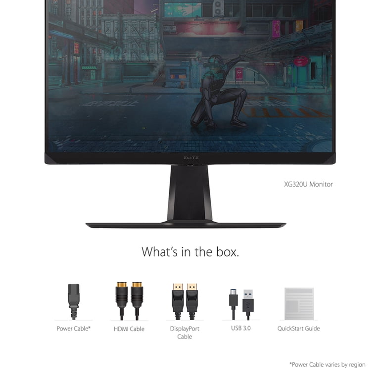 ViewSonic XG320U 32 Inch 4K UHD 1ms 150Hz Computer Gaming Monitor 