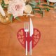 thumbnail image 4 of BESTYASH 4Ud Protector Para Cubiertos Con Para De En Fiestas Románticas, 4 of 8