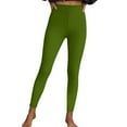 thumbnail image 4 of WAYUTE Womens Leggings Tummy Control Seamless Soft Trousers Push up Activewear Stretchy Fit Solid Color Daily Wear 2XL, 4 of 6