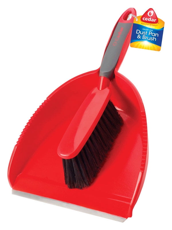 O Cedar Snap-On Dust Pan & Brush