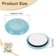 thumbnail image 2 of 20Pack Furniture Slider, 1-1/8 Inch Round Adhesive Furniture Moving Pad, Sky Blue, 2 of 6