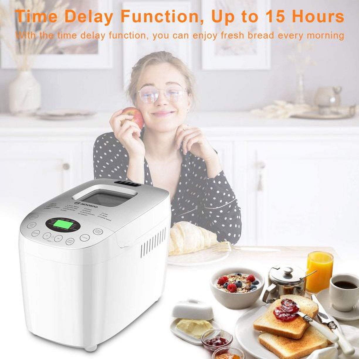 Involly BM8216-D 15 in 1 Fully Automatic Bread Maker