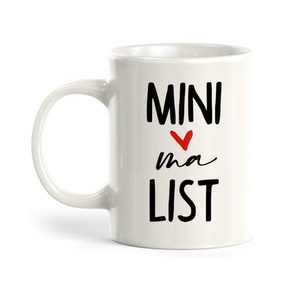 Minimalist 11oz Plastic Coffee Mug