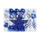 thumbnail image 3 of 88x Adornos de bolas para árbol de Navidad, adornos navideños, decoraciones para árboles de Navidad Azul, 3 of 9
