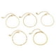 thumbnail image 5 of 5 pulseras de oro para mujer jinwen cadena pequeña minimalista pulseras apilables de moda, 5 of 8