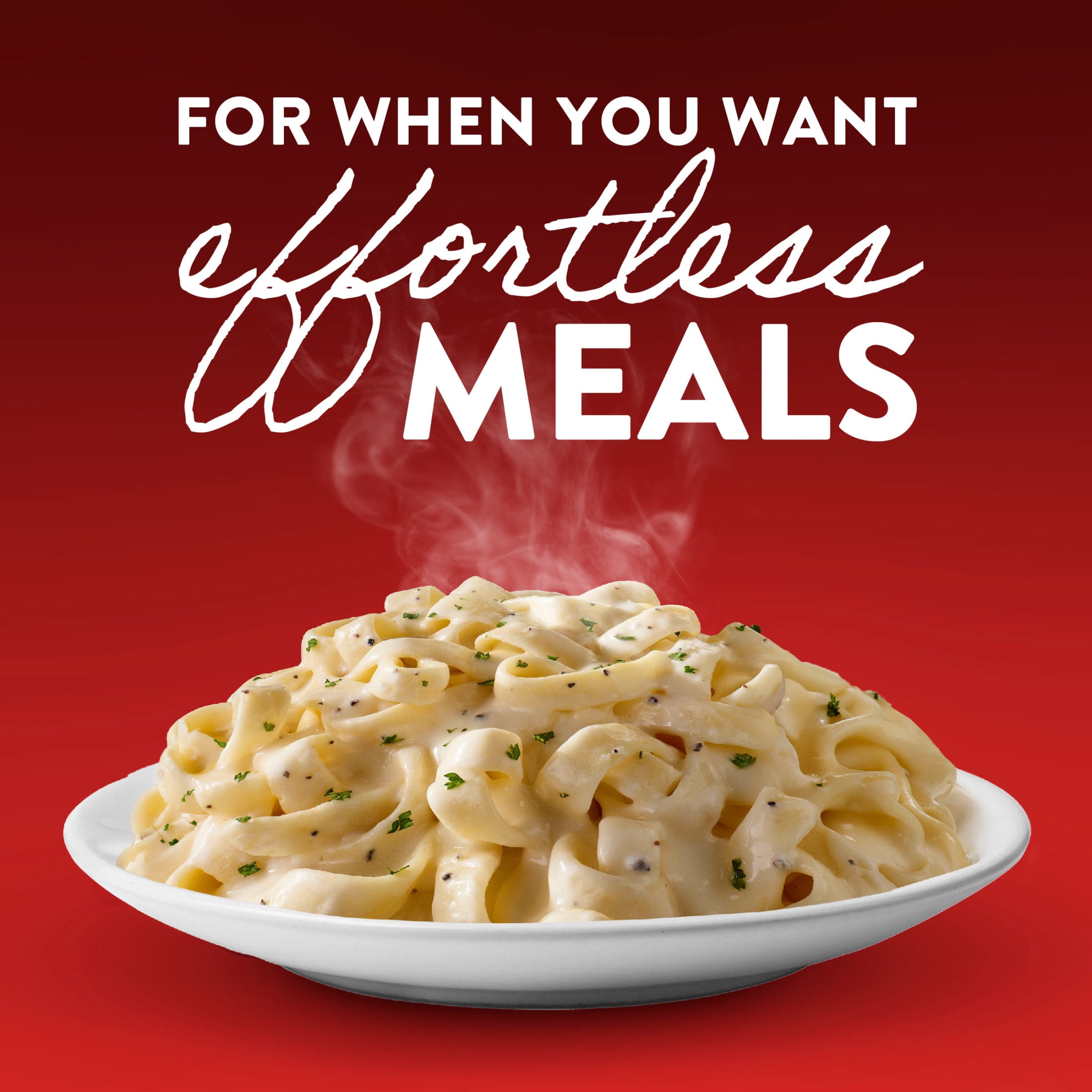 Stouffer’s Fettuccine Alfredo, Single Serve, Frozen Pasta, Single Frozen Meals 11.5 oz